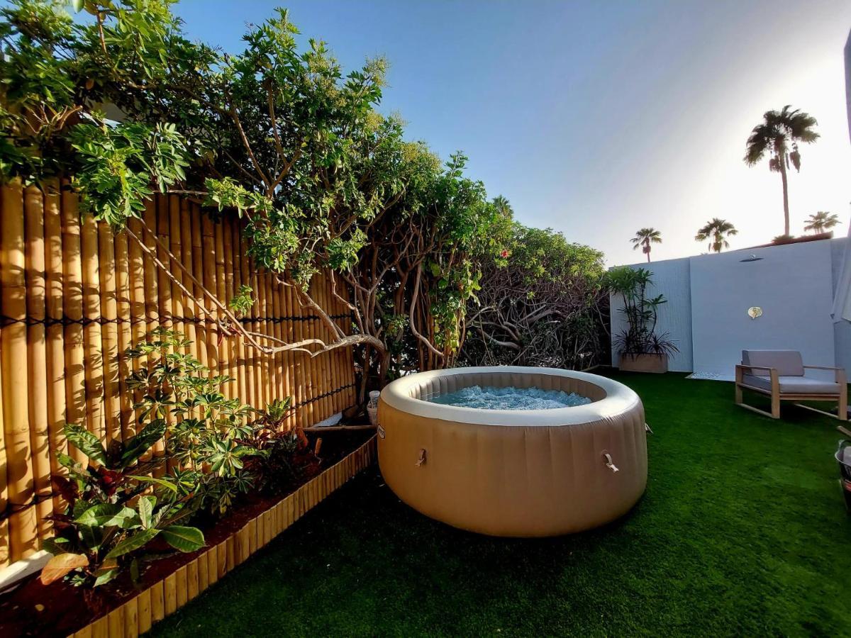 Bungalow De Diseno Hidromasajes Terraza Y Piscina. San Bartolomé Εξωτερικό φωτογραφία