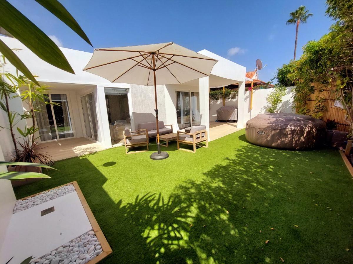 Bungalow De Diseno Hidromasajes Terraza Y Piscina. San Bartolomé Εξωτερικό φωτογραφία